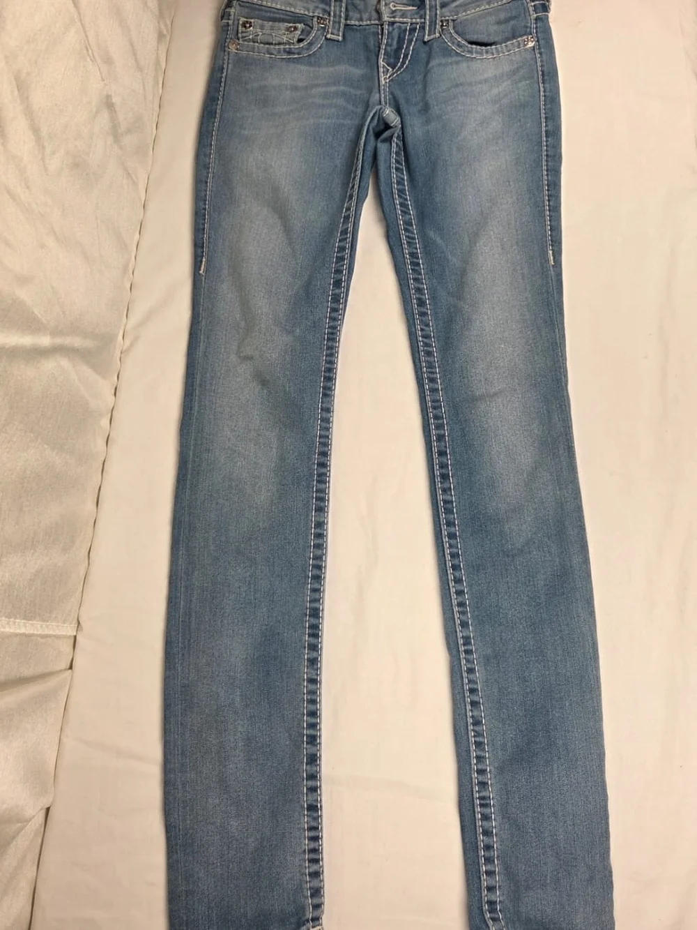 True Religion Women's Light Blue Skinny Jeans